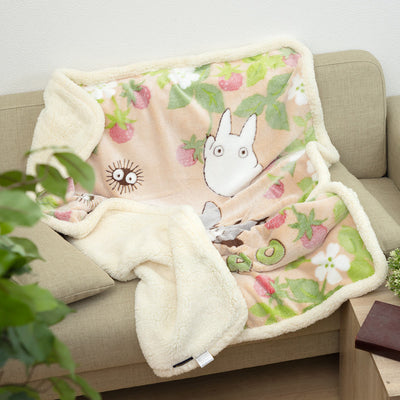 My Neighbor Totoro - Found Strawberries Blankets (3 Types) - Half - official view 9