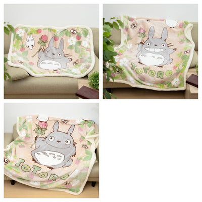My Neighbor Totoro - Found Strawberries Blankets (3 Types) - Complete Set with all listed models