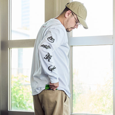 My Neighbor Totoro GBL Opening Motifs Long-Sleeve T-Shirt - official view 2