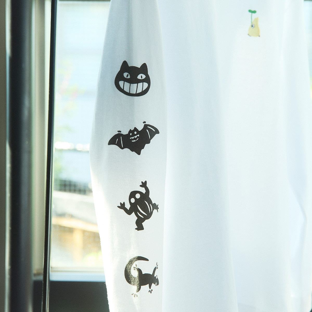 My Neighbor Totoro GBL Opening Motifs Long-Sleeve T-Shirt - official view 7