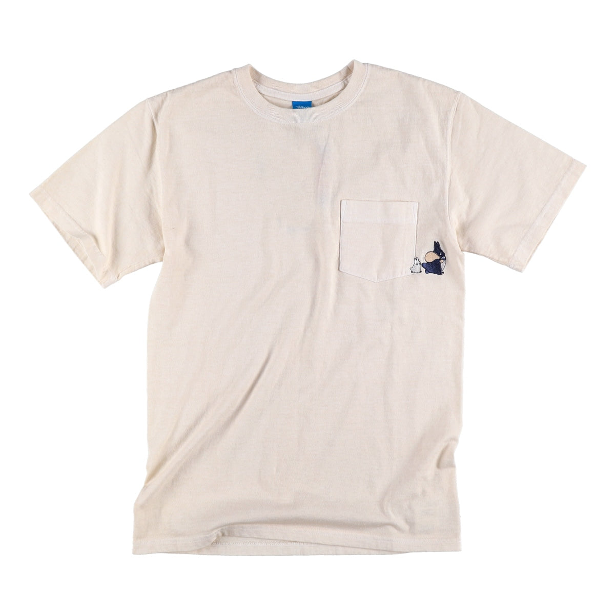 My Neighbor Totoro GBL x Good On Pocket Embroidery T-Shirt - Blue Totoro and White Totoro - official view 8