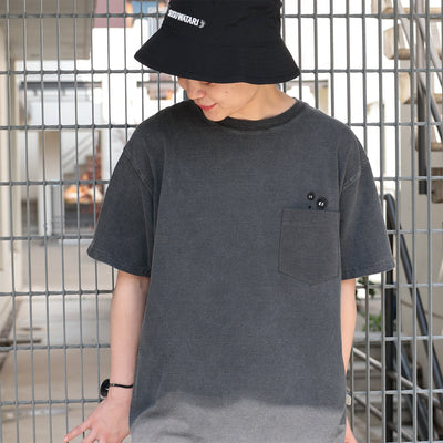 My Neighbor Totoro GBL x Good On Pocket Embroidery T-Shirt - Soot Sprites - official view 6