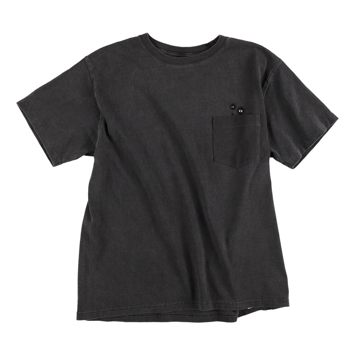 My Neighbor Totoro GBL x Good On Pocket Embroidery T-Shirt - Soot Sprites - official view 10
