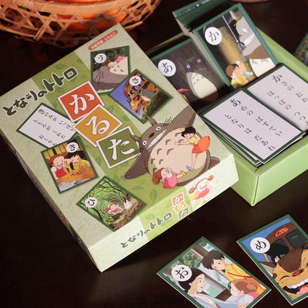 My Neighbor Totoro Japanese Karuta Card Game - official view 1