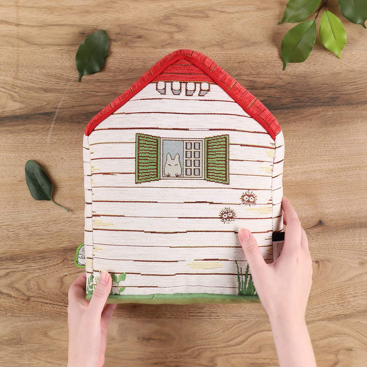My Neighbor Totoro Kusakabe House Gobelin Cushion - official view 3