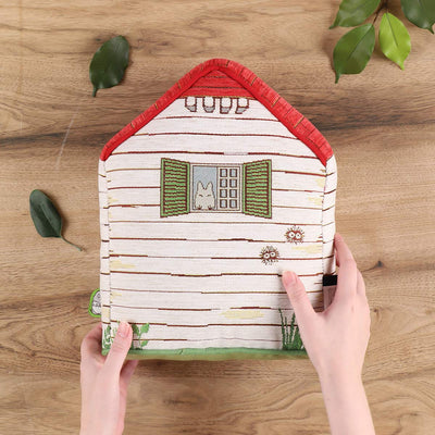My Neighbor Totoro Kusakabe House Gobelin Cushion - official view 3