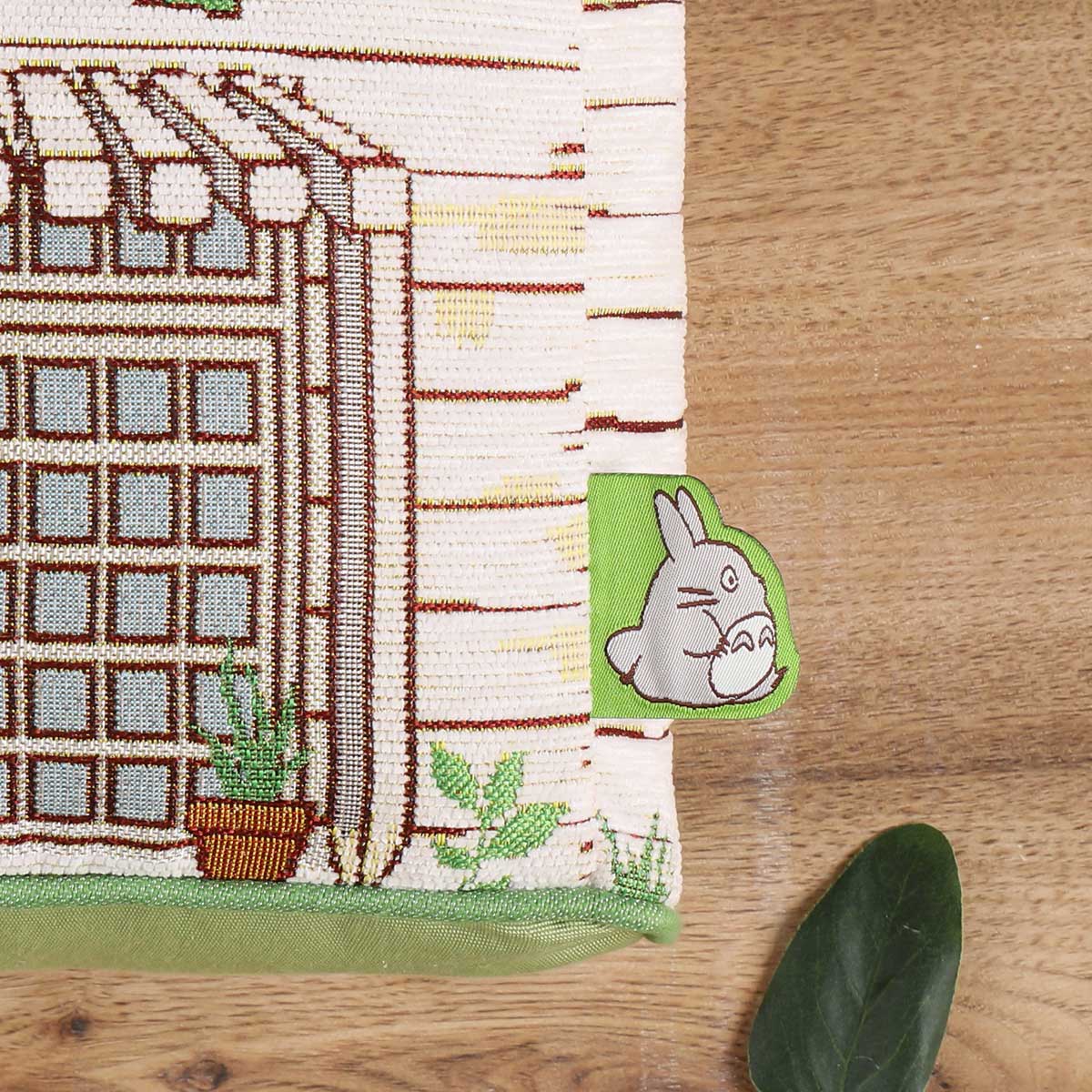 My Neighbor Totoro Kusakabe House Gobelin Cushion - official view 4