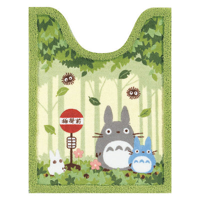 My Neighbor Totoro Nakama Long Toilet Mat - Green - official view 1