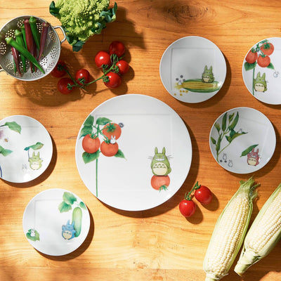 My Neighbor Totoro Noritake Vegetable Tomato Plate 27 cm - official view 3