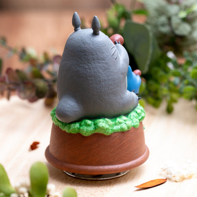My Neighbor Totoro Ocarina Trio Porcelain Music Box - official view 5