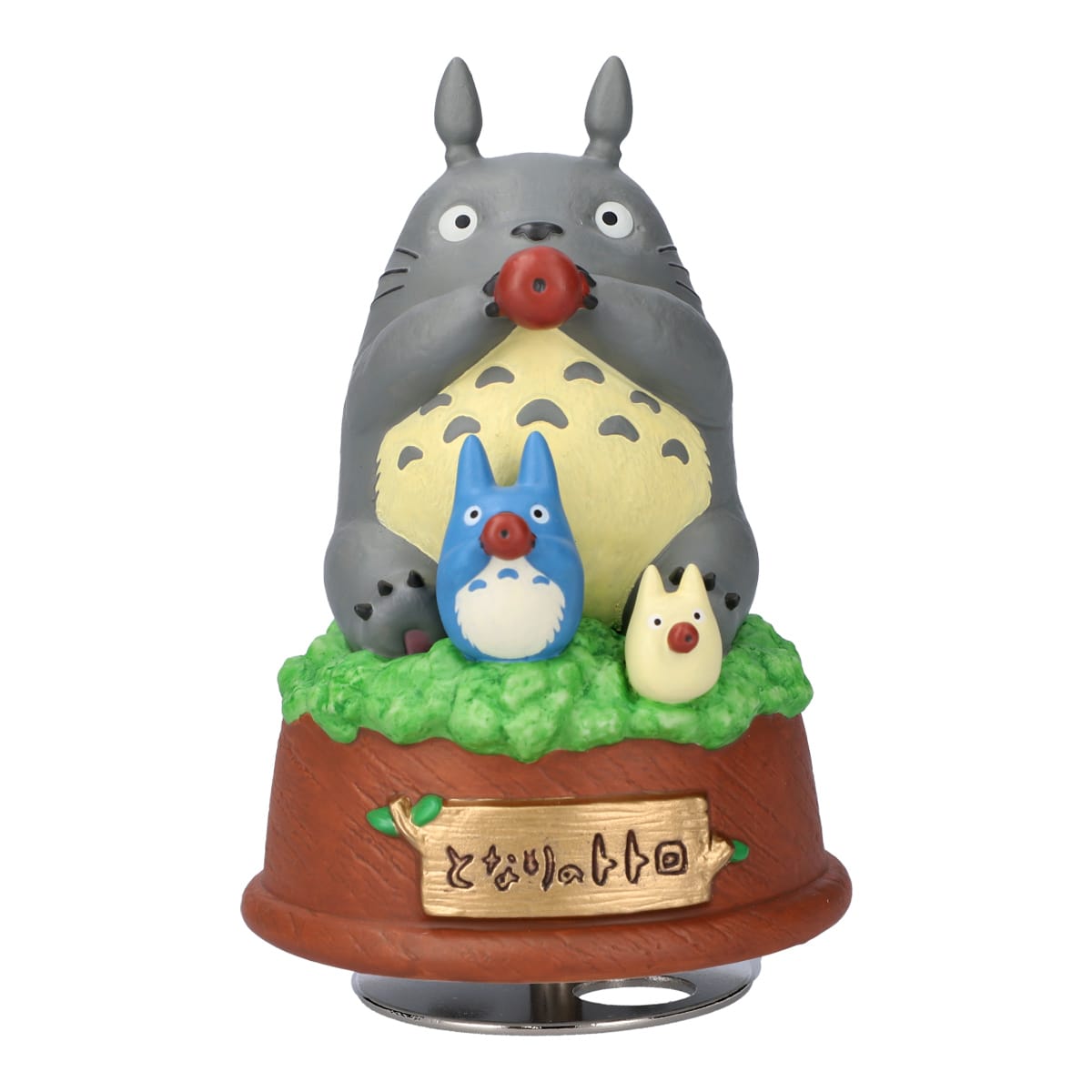 My Neighbor Totoro Ocarina Trio Porcelain Music Box - official view 6