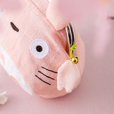 My Neighbor Totoro - Pink Totoro Clasp Purse - official view 3
