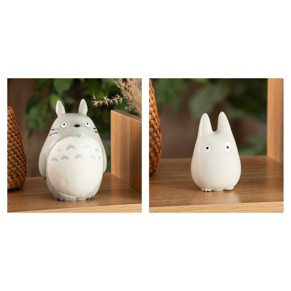 My Neighbor Totoro - Porcelain Dolls (2 Types) - Complete Set showing all included models