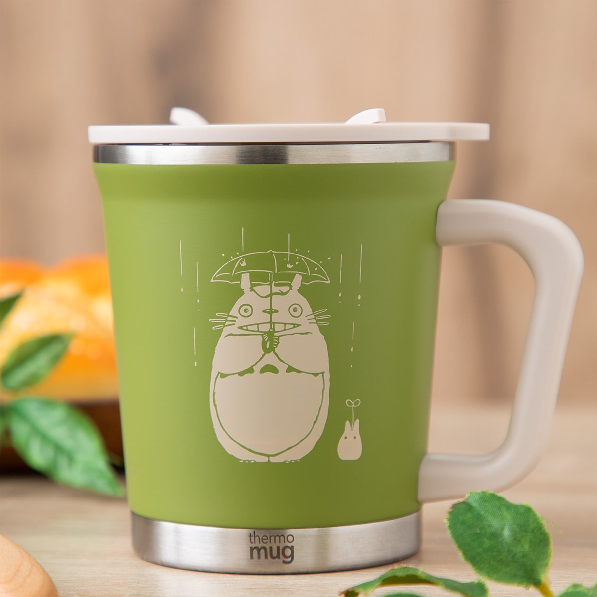 My Neighbor Totoro Rain Drops thermo mug 300 ml - official view 2