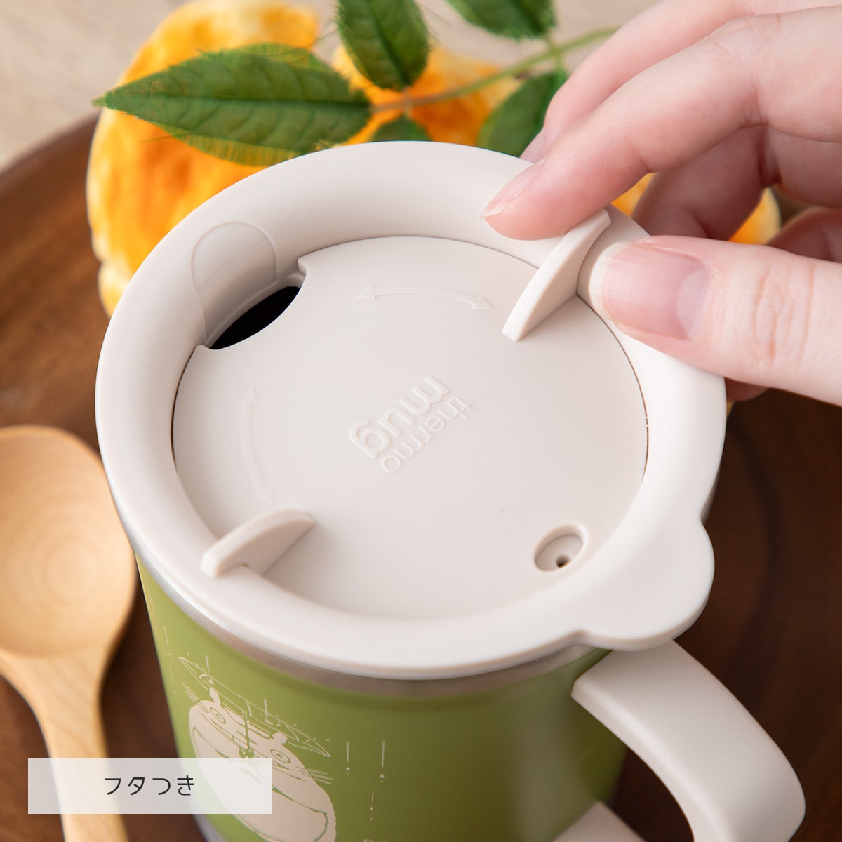 My Neighbor Totoro Rain Drops thermo mug 300 ml - official view 10