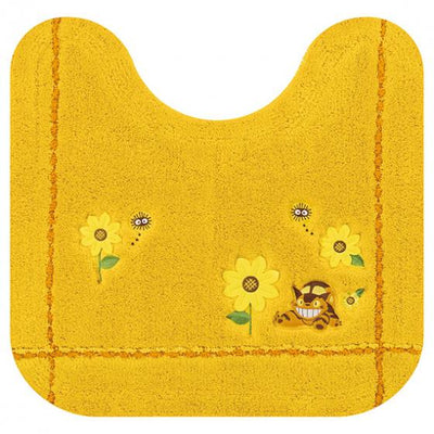 My Neighbor Totoro - Shaped Toilet Mats (3 Types) - Flower Bus Stop - official view 1