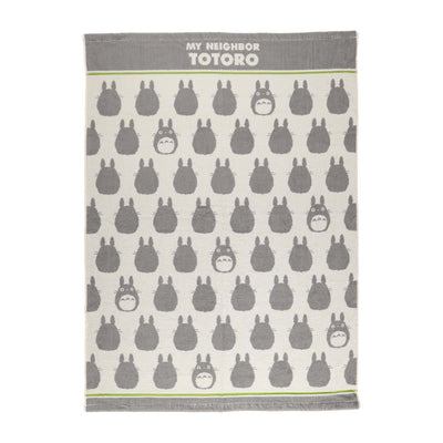 My Neighbor Totoro Silhouette Cotton Nap Blanket - official view 2