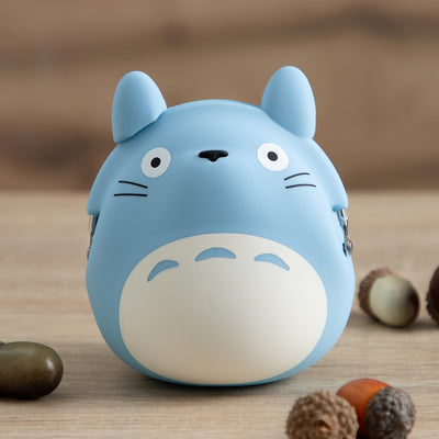My Neighbor Totoro Silicone Clasp Purses (2 Types) - Blue - official view 12