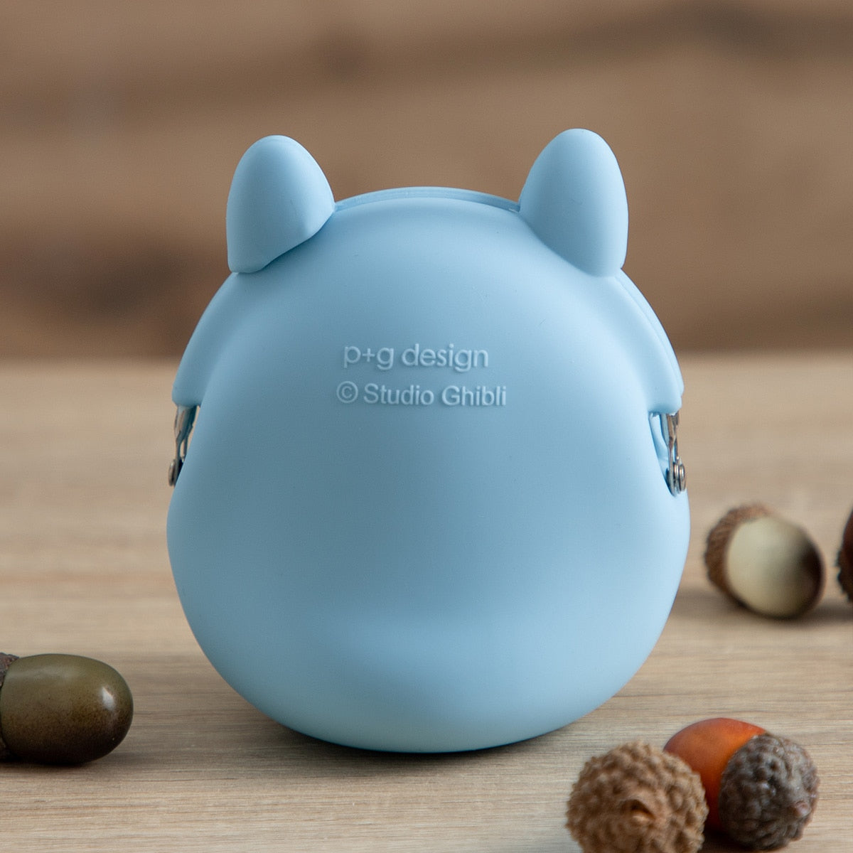 My Neighbor Totoro Silicone Clasp Purses (2 Types) - Blue - official view 15