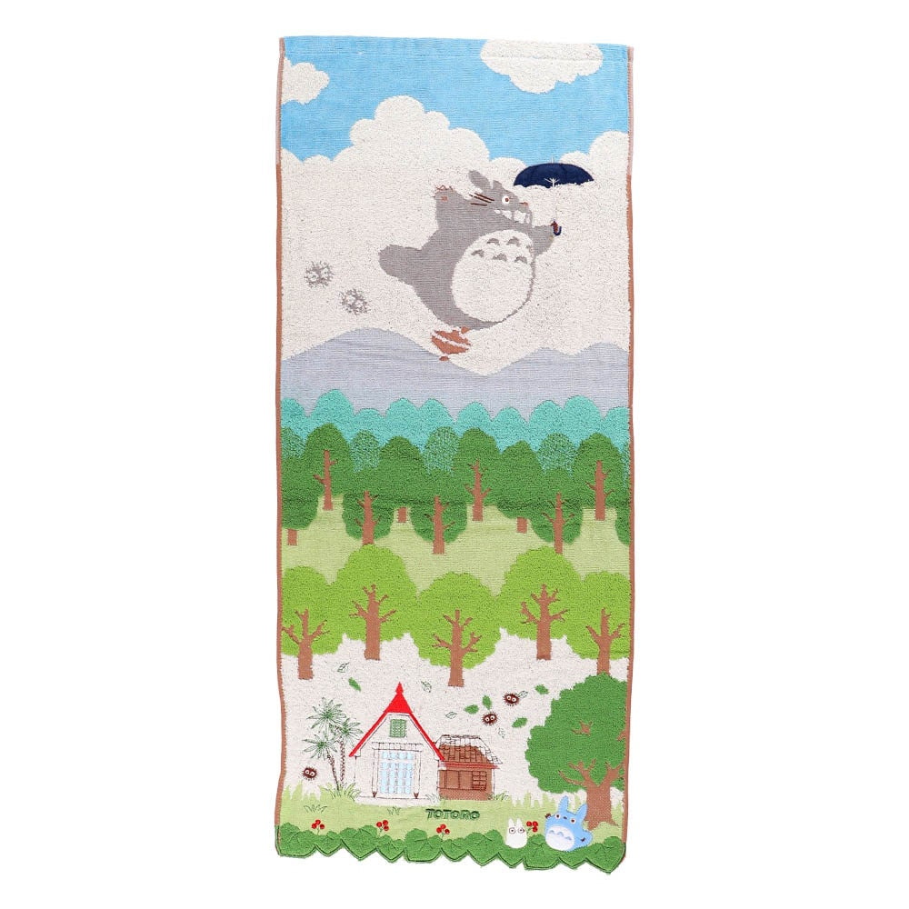 My Neighbor Totoro - Sky Stroll Face Towel - official view 1