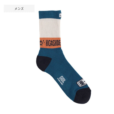 My Neighbor Totoro Socks - GBL Bus Stop Pattern - Blue - official product view 7