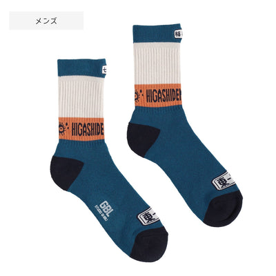 My Neighbor Totoro Socks - GBL Bus Stop Pattern - Blue - official product view 9