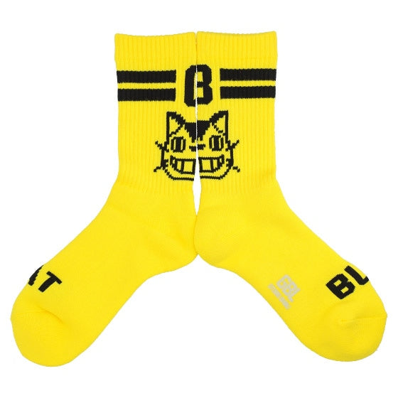 My Neighbor Totoro Socks - GBL Catbus Pattern - Yellow - official product view 3