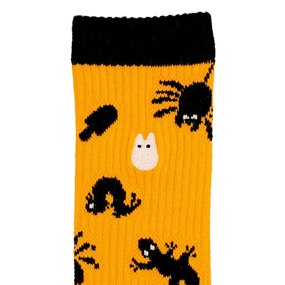 My Neighbor Totoro Socks - GBL Opening Pattern - Yellow - official product view 4