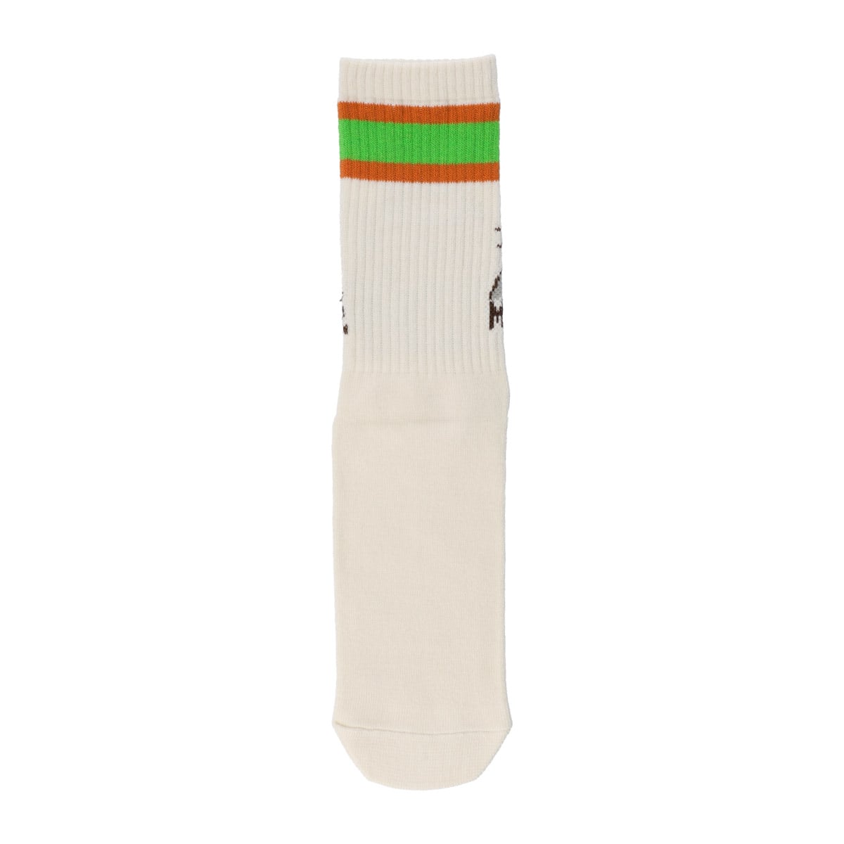 My Neighbor Totoro Socks - Leaf American Rib Crew - official product view 2