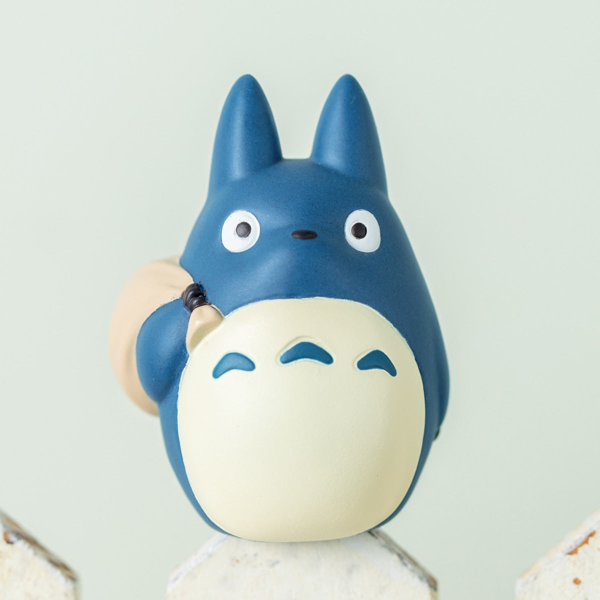 My Neighbor Totoro Soft Vinyl Finger Puppets (10 Types) - Blue Totoro - official view 16