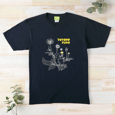 My Neighbor Totoro Totoro Fund Bidens T-Shirt - Navy - official view 4