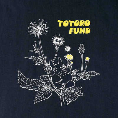 My Neighbor Totoro Totoro Fund Bidens T-Shirt - Navy - official view 5
