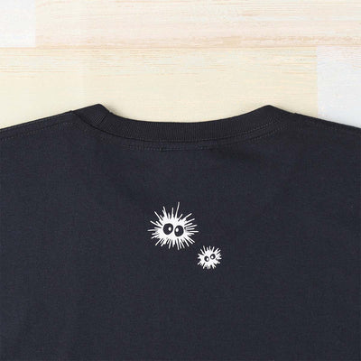 My Neighbor Totoro Totoro Fund Bidens T-Shirt - Navy - official view 6