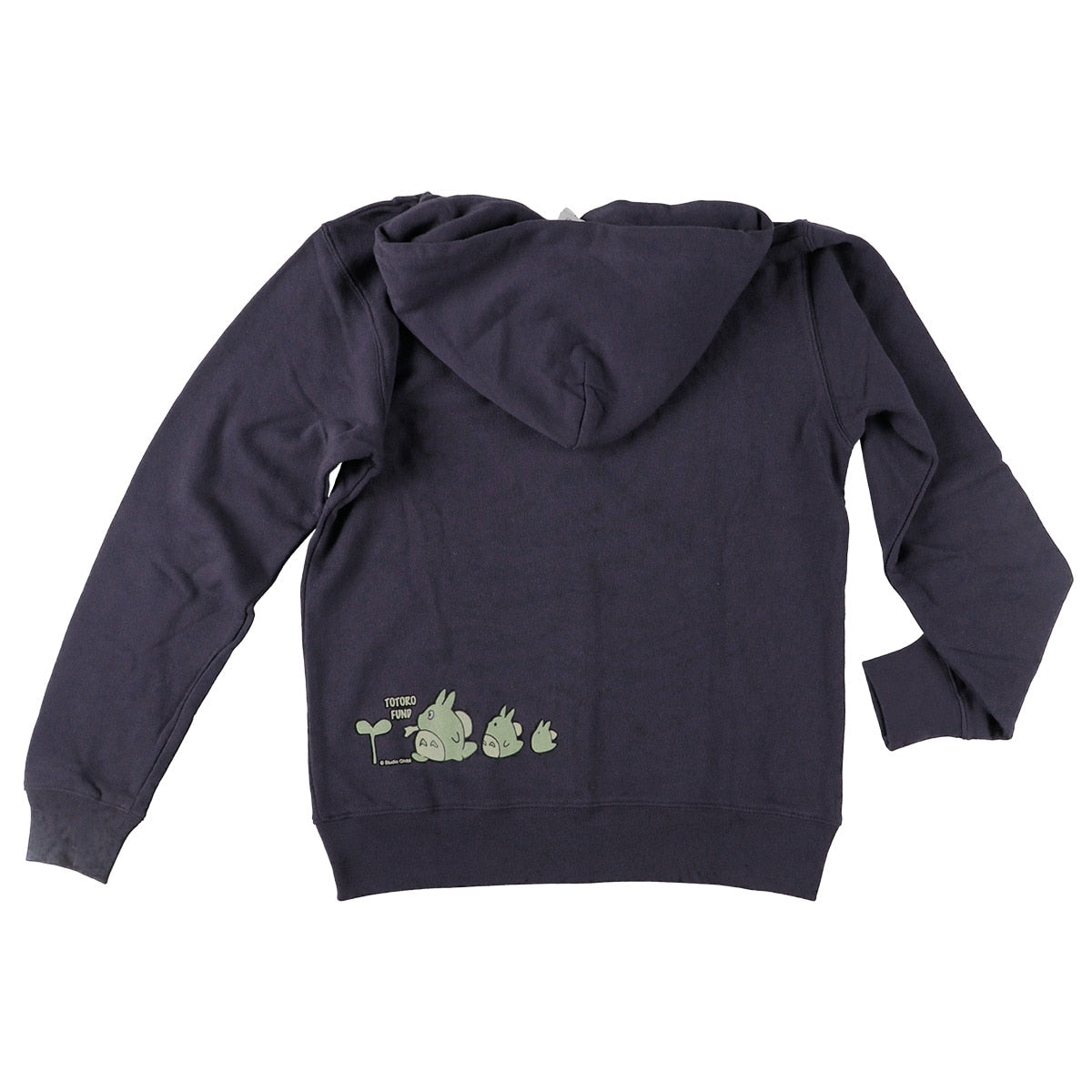 My Neighbor Totoro Totoro Fund Furoshiki Totoro Hoodie - Navy - official view 3