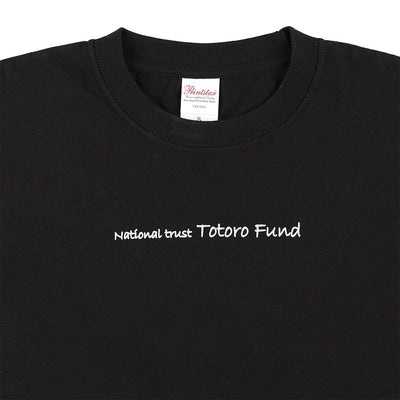 My Neighbor Totoro Totoro Fund Furoshiki Totoro Long-Sleeve T-Shirt - Black - official view 5