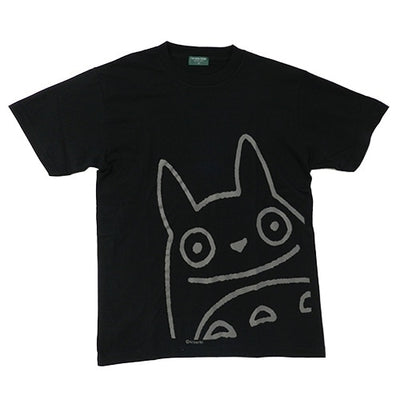 My Neighbor Totoro Totoro Fund Hello Totoro T-Shirt - Black - official view 1