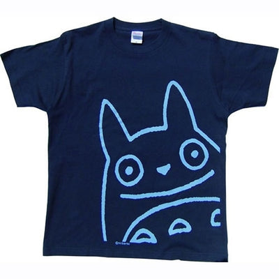 My Neighbor Totoro Totoro Fund Hello Totoro T-Shirt - Navy - official view 1