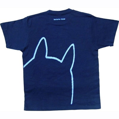 My Neighbor Totoro Totoro Fund Hello Totoro T-Shirt - Navy - official view 2