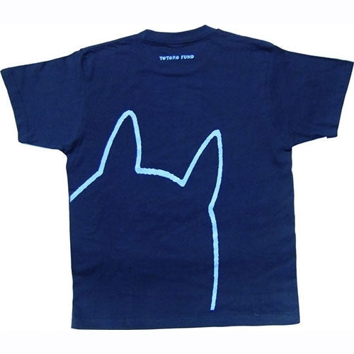 My Neighbor Totoro Totoro Fund Hello Totoro T-Shirt - Navy - official view 2