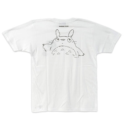 My Neighbor Totoro Totoro Fund Meadow Totoro T-Shirt - White - official view 2