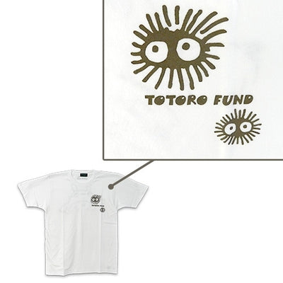 My Neighbor Totoro Totoro Fund Meadow Totoro T-Shirt - White - official view 4