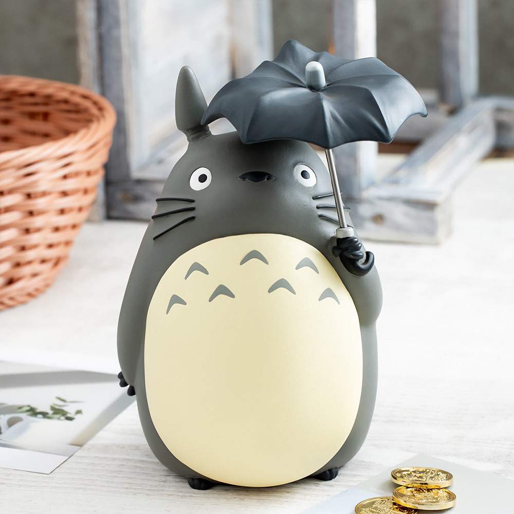 My Neighbor Totoro Umbrella Large Coin Bank - official view 1