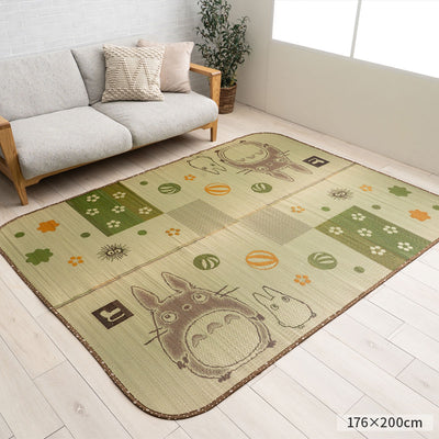 My Neighbor Totoro Wagokoro Igusa Rectangular Rug - official view 3