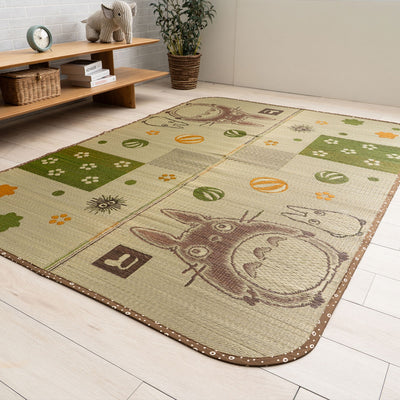 My Neighbor Totoro Wagokoro Igusa Rectangular Rug - official view 5