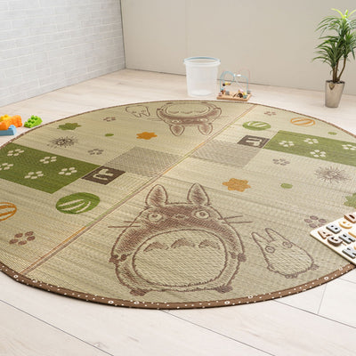 My Neighbor Totoro Wagokoro Igusa Round Rug - official view 3