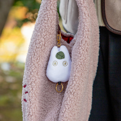 My Neighbor Totoro White Totoro Retractable Reel Mascot - official view 8