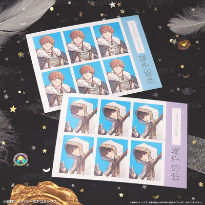 My Personal Weatherman Arcana ID photo-style bromide set, two sheets