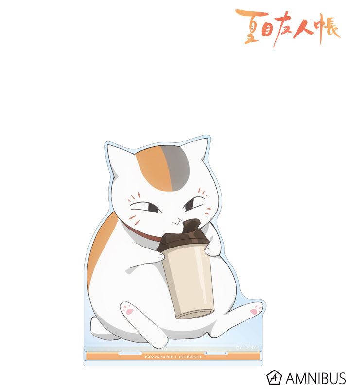 Natsume's Book of Friends Winter Outfit Nyanko-sensei B big acrylic stand, view 1