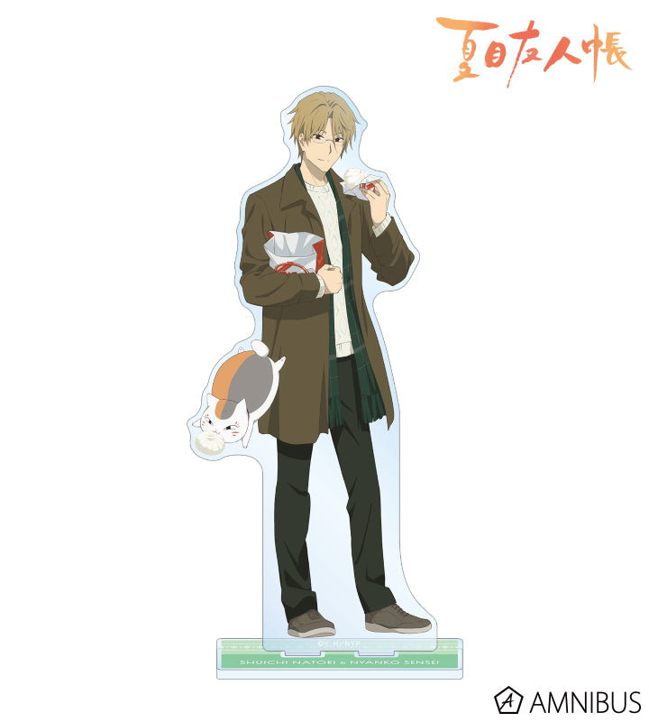 Natsume's Book of Friends Winter Outfit Shuuichi Natori big acrylic stand, view 1