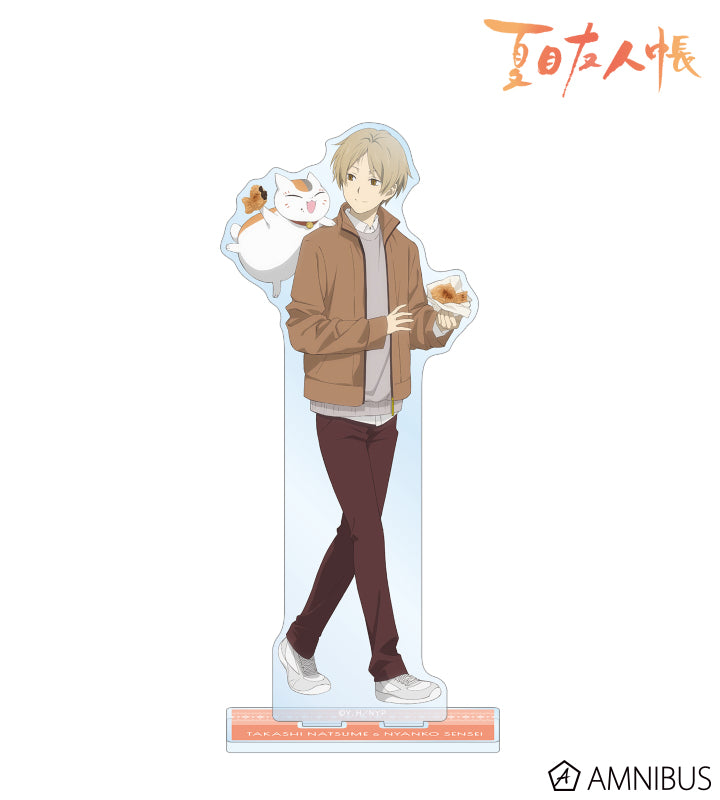 Natsume's Book of Friends Winter Outfit Takashi Natsume big acrylic stand, view 1